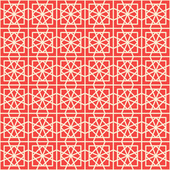 Geometric Art deco seamless pattern background.