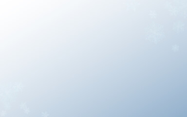 White Snow Vector Gray Background. magic 