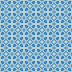 Geometric Art deco seamless pattern background.