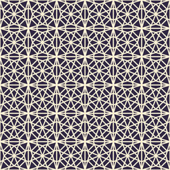 Fototapeta premium Geometric Art deco seamless pattern background.