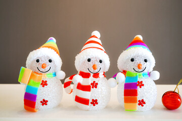 人参鼻のスノーマン