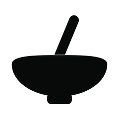 mortar and pestle icon symbol sign vector