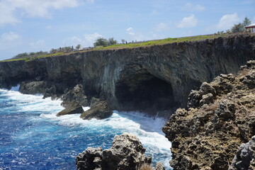 Obraz premium Banzai Cliff in Saipan