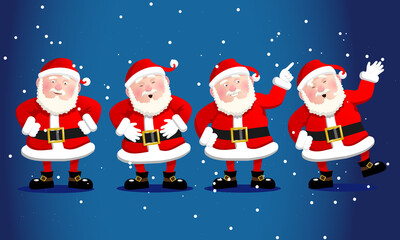 Christmas Santa set