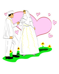 Muslim Wedding for Invitation Card 