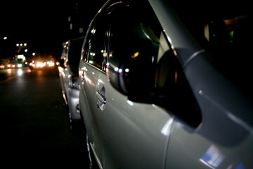 car parking in the city