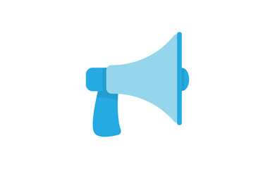 Megaphone, Loudspeaker cartoon vector illustration. Alert and announcement symbol.