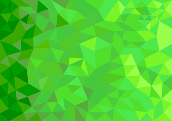 Fototapeta na wymiar Green vector abstract textured polygonal background. Blurry triangle design. Pattern can be used for background.
