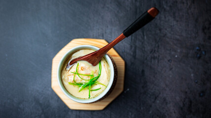 Chawanmushi Japanese egg custard dish
