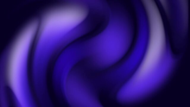  Purple, blue and black color blurred footage. Moving animation twisted background with smooth movement of the gradient in the frame for logo or as a background