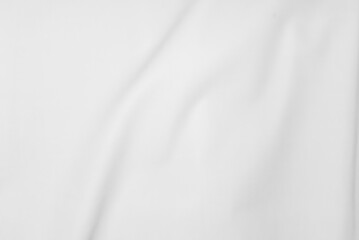 white fabric texture background ,wavy fabric