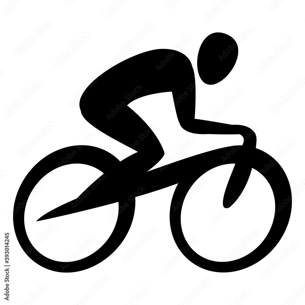 Canvas Prints Cycling Vector Design  