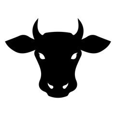 Cow Head Vector 