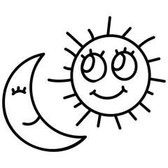 Sun and Moon 