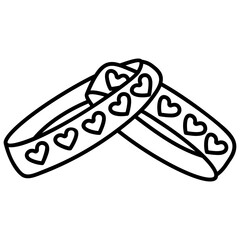Wedding Rings Drawing 