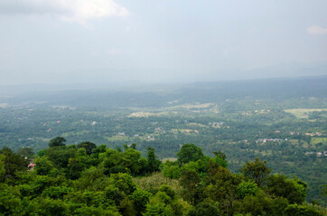 Valley View of  Hamirpur Himachal Pradesh India