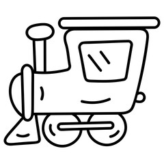Train Engine Vector 