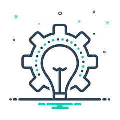 Mix  icon for consideration