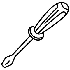 Mechanical Screwdriver Vector 