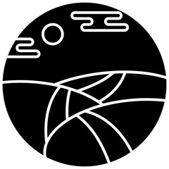 Solid Farmland Vector 