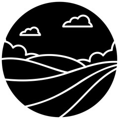 Agriculture Fields Vector 