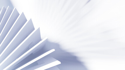 Obraz premium Corporate Background, Abstract Wall Background. Minimal Graphic Design, 3D Rendering