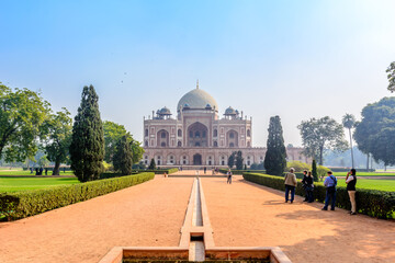 Humayun's tomb in Delhi, India