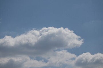 blue sky with clouds