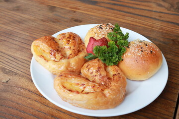Fresh homemade bread
