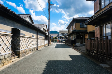 岐阜県 美濃市 うだつの上がる町並み