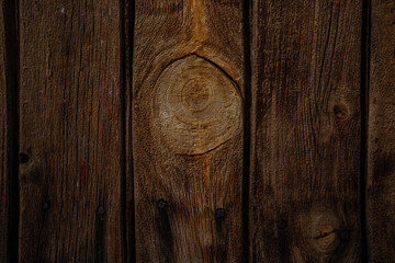 Obraz premium Aged wood texture, chips, cracks, nails in the surface, splinters, slats for construction, wooden canvases, beams with a relief, hollow, photophone for screensaver and printing
