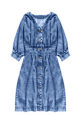 Obraz premium Denim dress isolated