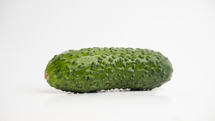 Cucumber isolated on white background