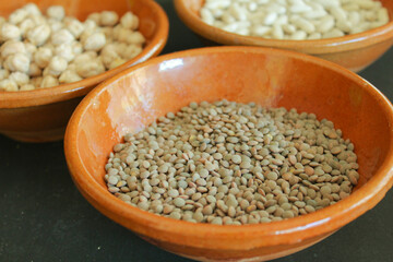 Chickpeas Lentils Beans Detail