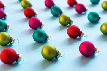 Christmas ball background material. クリスマスボールの背景素材	