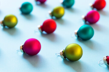 Christmas ball background material. クリスマスボールの背景素材	