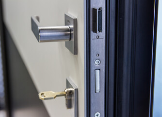 Fototapeta na wymiar door with lock