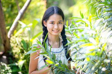 portrait of young charming beautiful girl  with smile, authentic moments of real emotion.