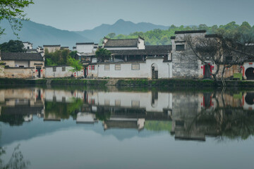 Obraz premium 中国安徽黄山市黟县宏村