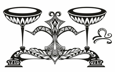  Libra zodiac sign.  Zodiac characteristic