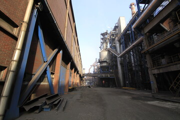 Kardemir Karabük Iron and Steel Industries factory, north of Turkey, Karabük Province in the...