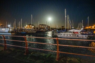 Historic Quay at night