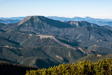 Salatin hill, Low Tatras mountains, Slovakia