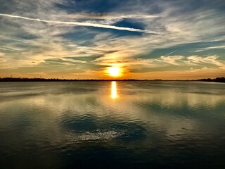 Speichersee bei Ismaning (Bayern)