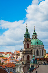 Fototapeta na wymiar Old Town of Prague architecture, Czech Republic