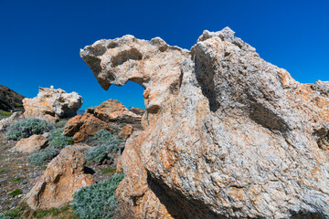 Cap de Creus Natural Park, The Costa Brava, Alt Emporda, Emporda region, Girona Province, Catalonia, Spain