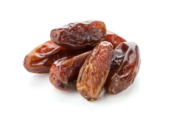 Dates isolated on white background