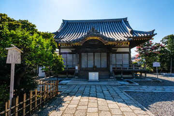 Naklejka premium 東京都 足立区 西新井大師 不動堂