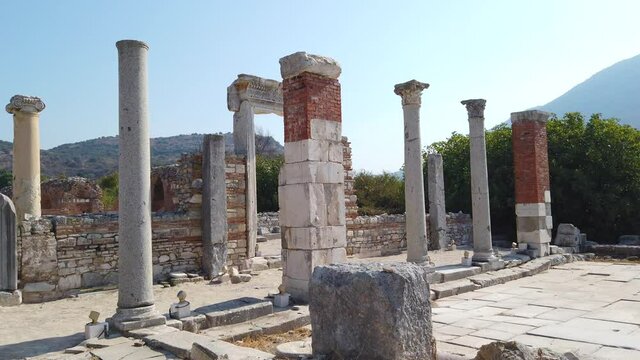 Ancient Church of Mary. The Church of Mary is an ancient Christian cathedral dedicated to the Theotokos, located in Ephesus. It is also known as the Church of the Councils.