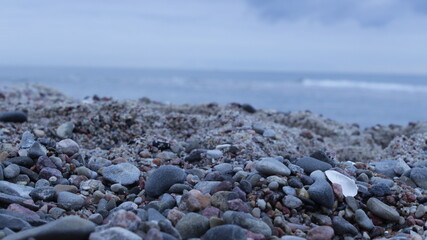 stones on the beach